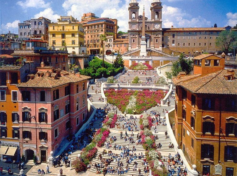 Roma & Vatikan Gezilecek Yerler 10 Piazza di Spagna