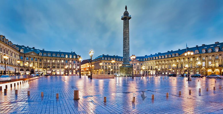 Paris Gezilecek Yerler 27 Vendome Meydani Paris