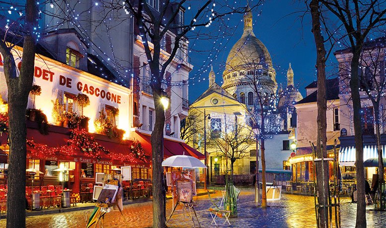 Paris Gezilecek Yerler 7 montmartre paris